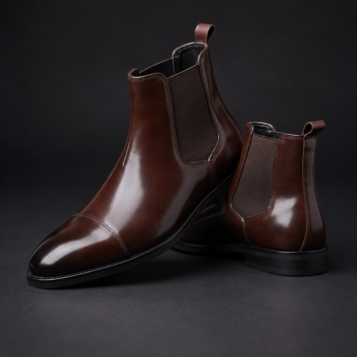 HUGO LAURENT™ | Calvino Leather Chelsea Boots