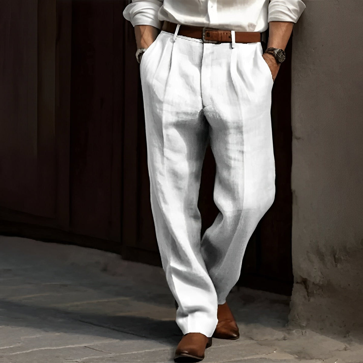 HUGO LAURENT™ | Retro Wide-Leg Trouser
