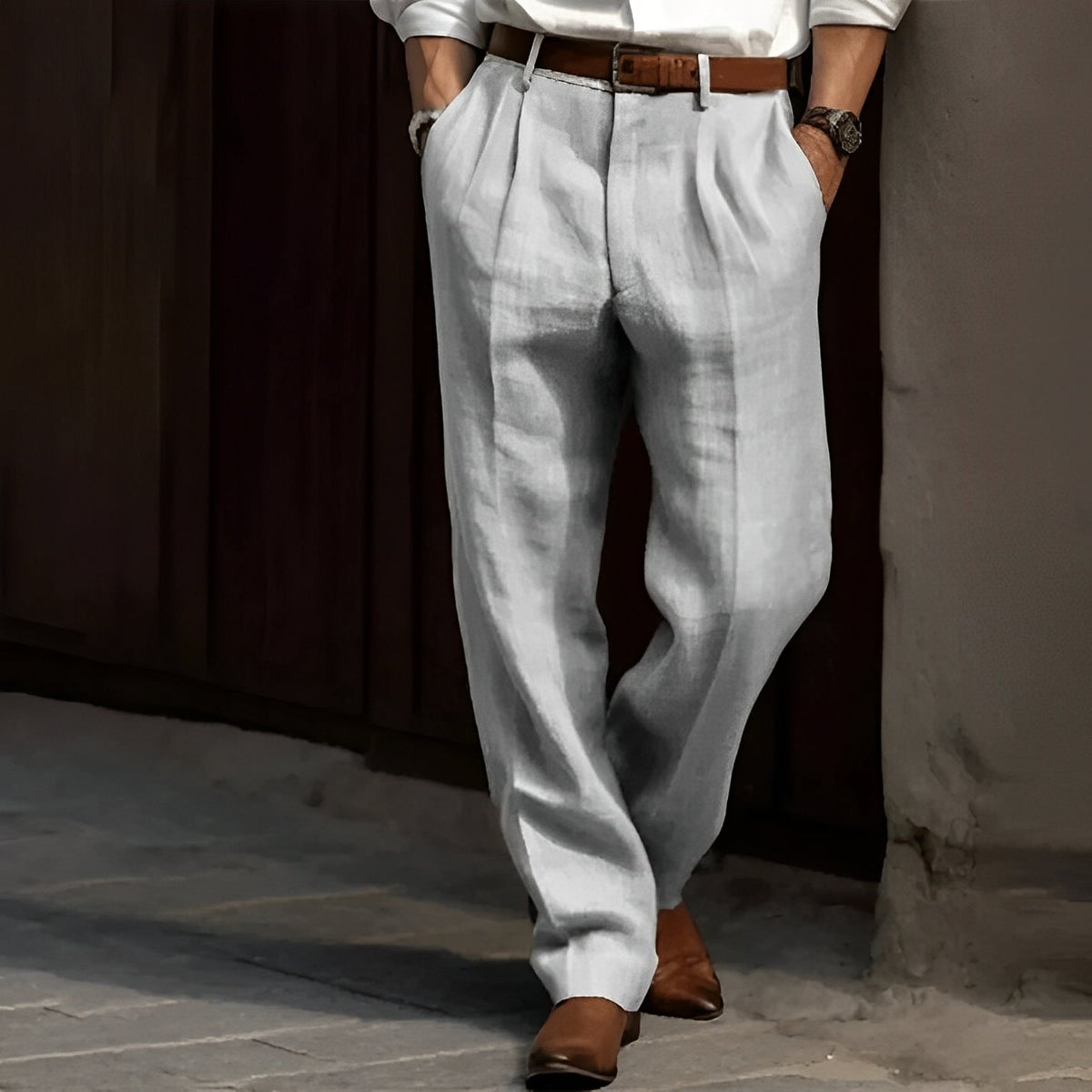 HUGO LAURENT™ | Retro Wide-Leg Trouser