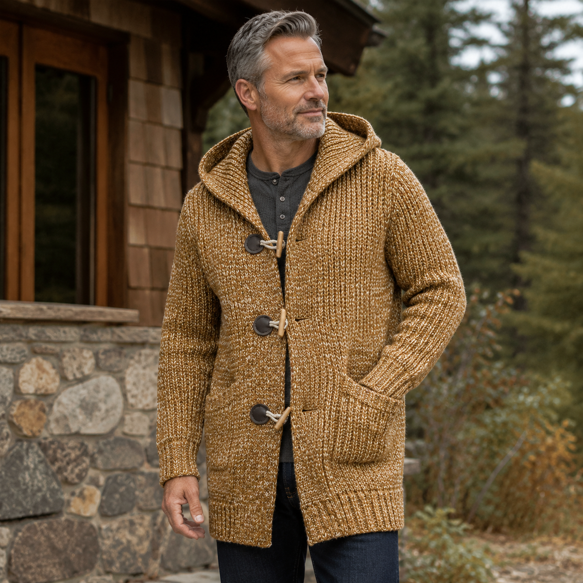 HUGO LAURENT™ | Fenwick Hooded Cardigan