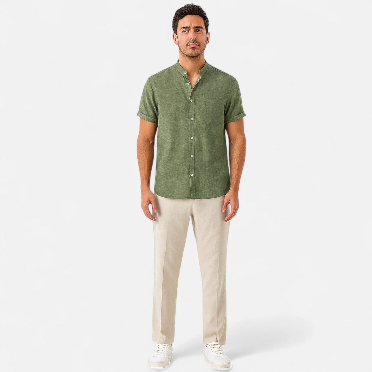 HUGO LAURENT™ | Mandarin Shirt