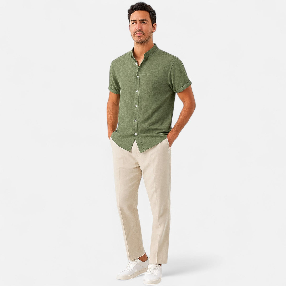 HUGO LAURENT™ | Mandarin Shirt