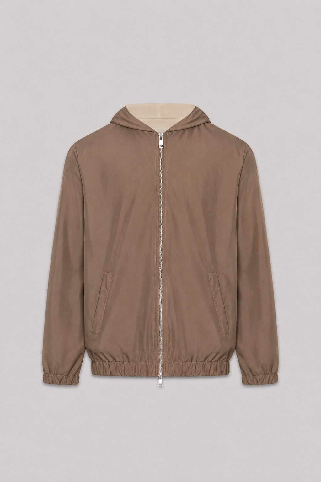 HUGO LAURENT™ | Milano Hooded Jacket - Champagne