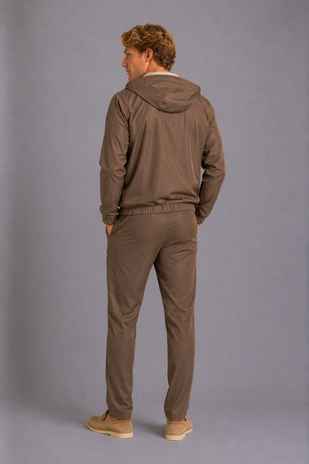HUGO LAURENT™ | Milano Hooded Jacket - Champagne