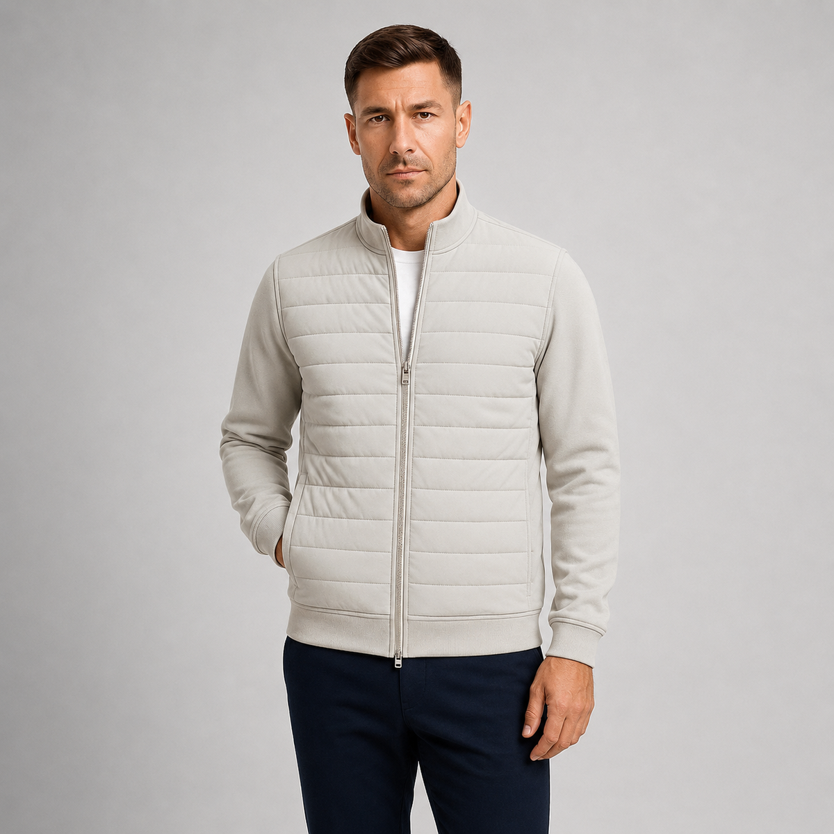 HUGO LAURENT™ | Montarello Men's Quilted Jacket