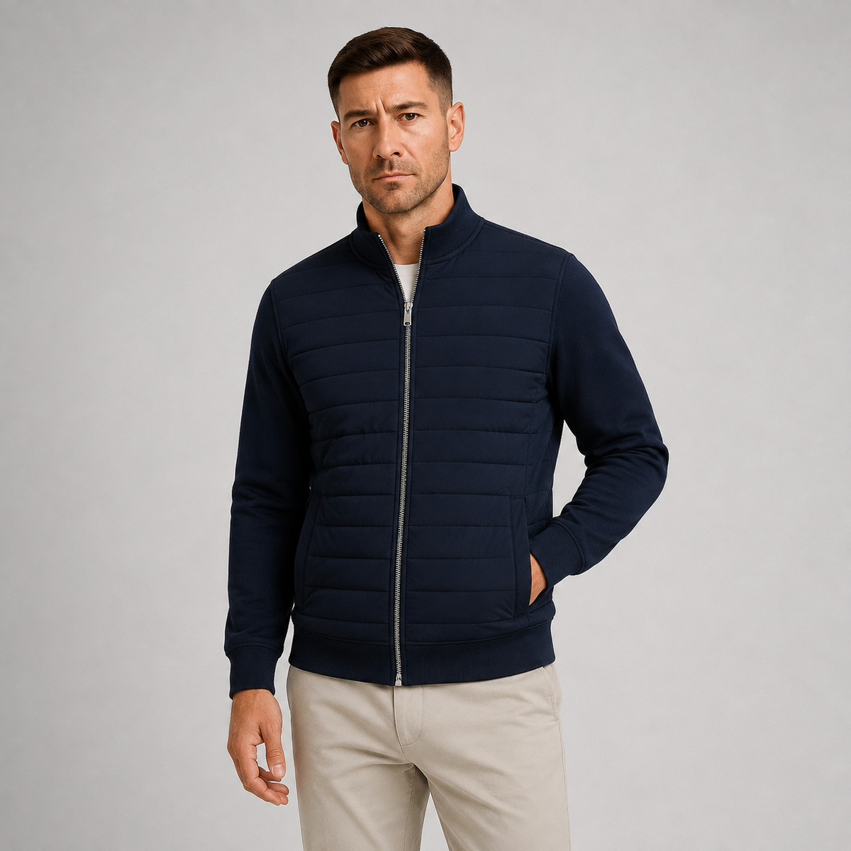 HUGO LAURENT™ | Montarello Men's Quilted Jacket