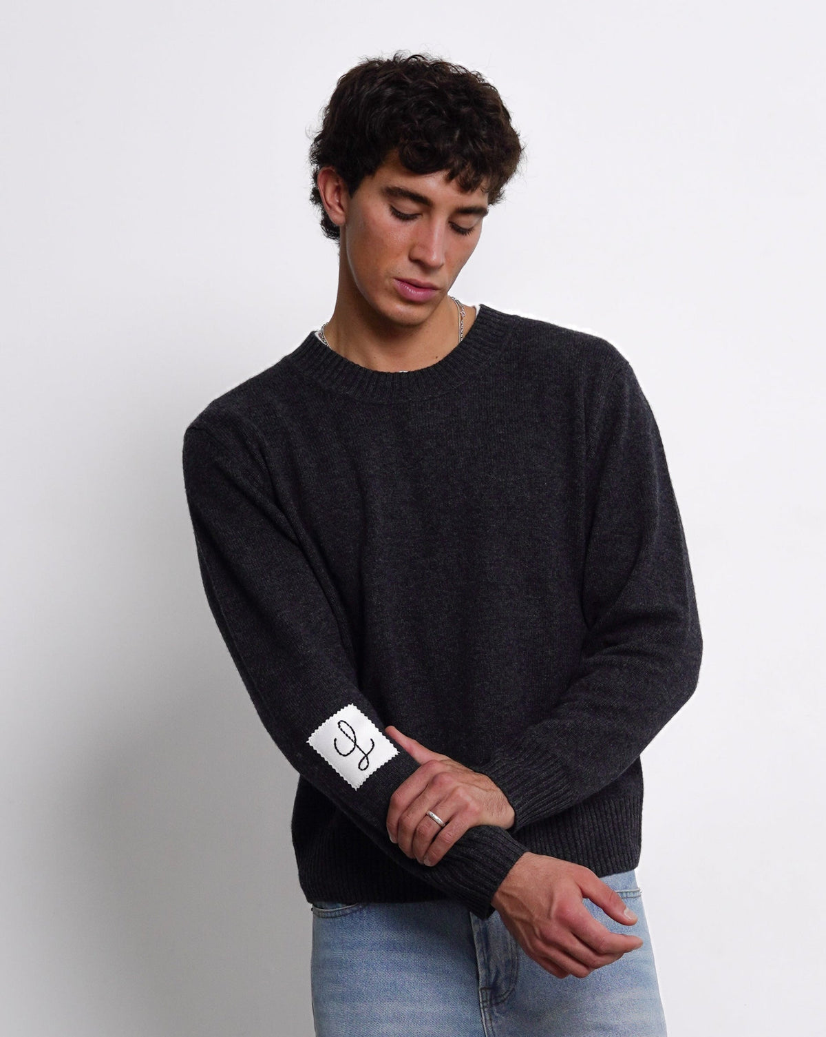 HUGO LAURENT™ | Refined Cashmere Sweater | Dark Gray