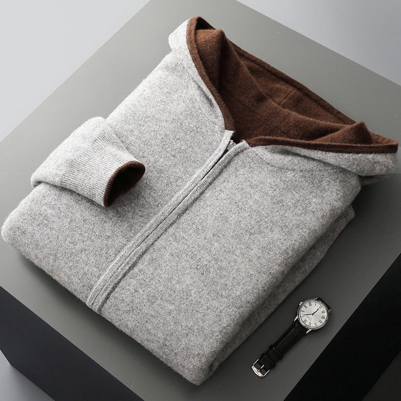 HUGO LAURENT™ | Napoli Reversible Cashmere Hoodie