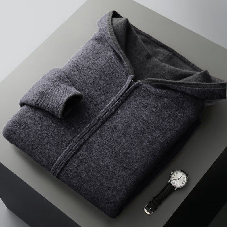 HUGO LAURENT™ | Napoli Reversible Cashmere Hoodie