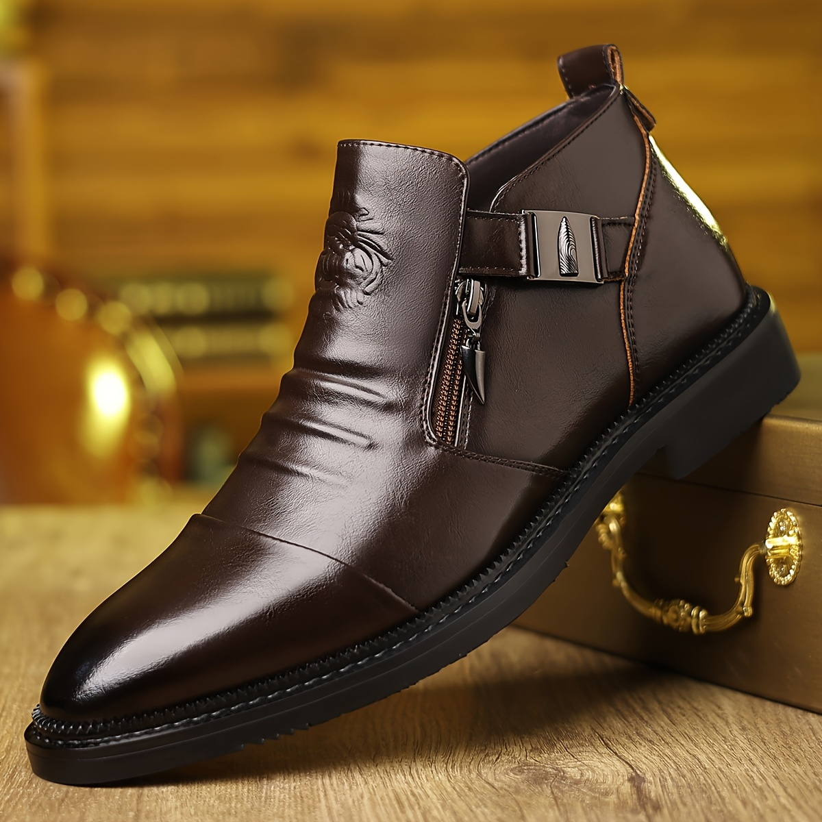 HUGO LAURENT™ | Cristiano Leather Heritage Boots