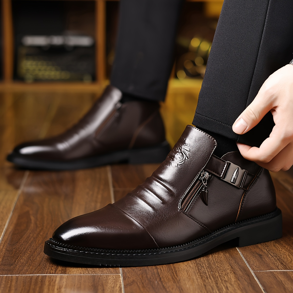 HUGO LAURENT™ | Cristiano Leather Heritage Boots