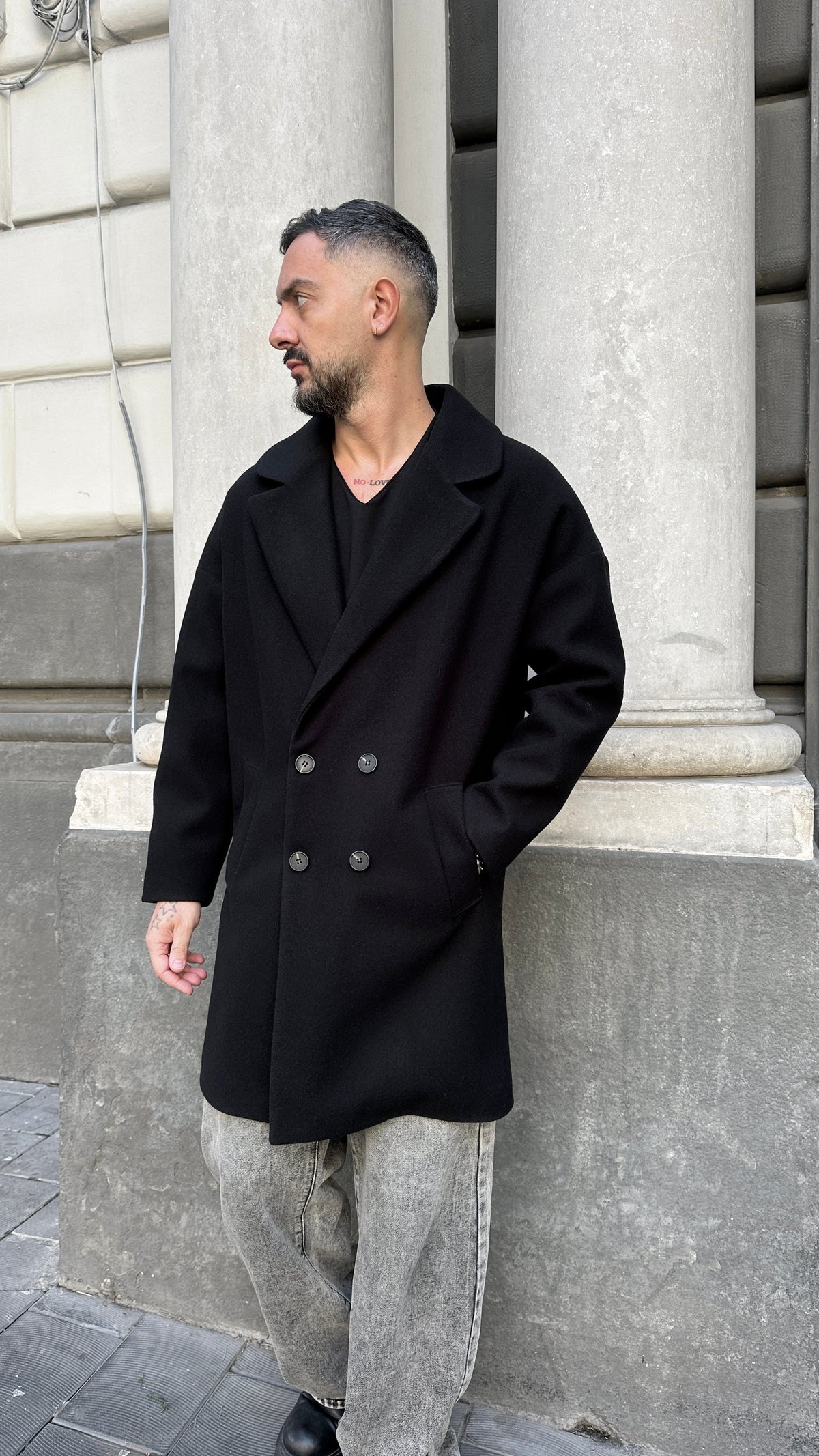 HUGO LAURENT™ | Four-button overcoat