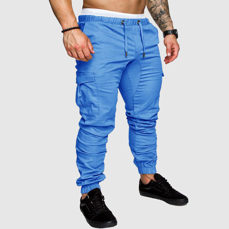 HUGO LAURENT™ | Men's Elastic Waist Cargo Trousers