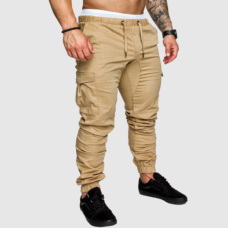 HUGO LAURENT™ | Men's Elastic Waist Cargo Trousers