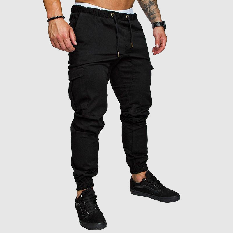 HUGO LAURENT™ | Men's Elastic Waist Cargo Trousers