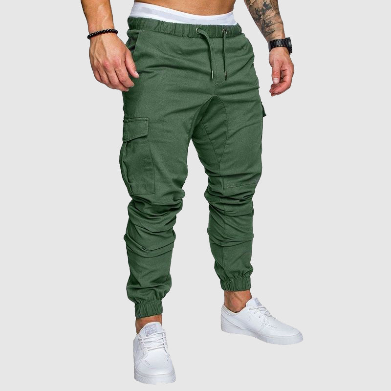 HUGO LAURENT™ | Men's Elastic Waist Cargo Trousers