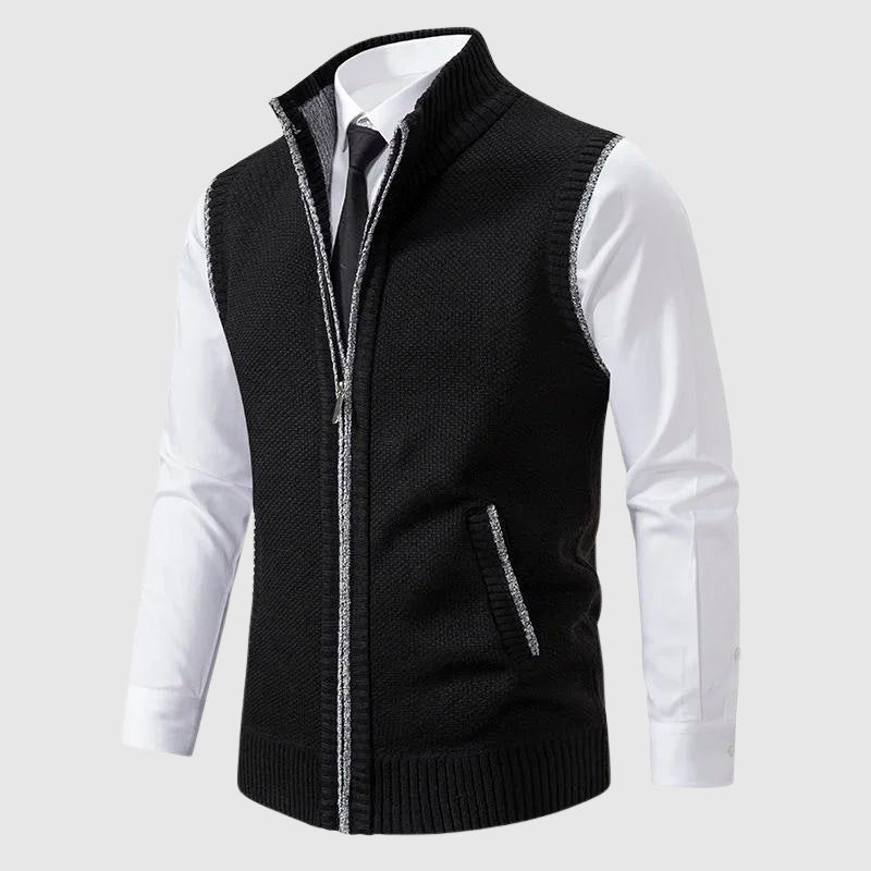 HUGO LAURENT™ | Full-Zip Sweater Vest
