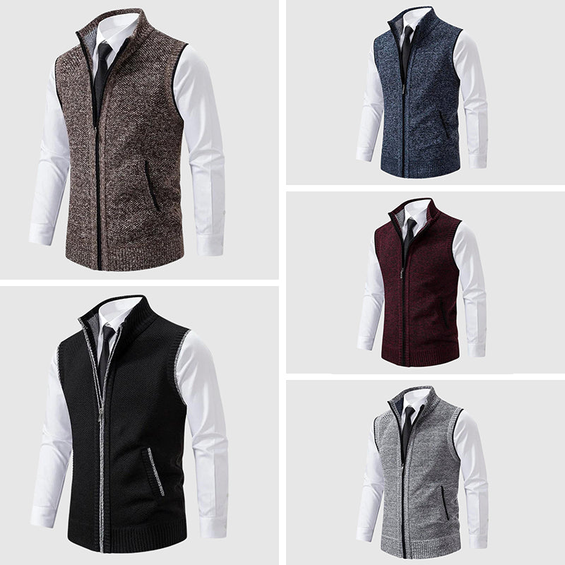 HUGO LAURENT™ | Full-Zip Sweater Vest