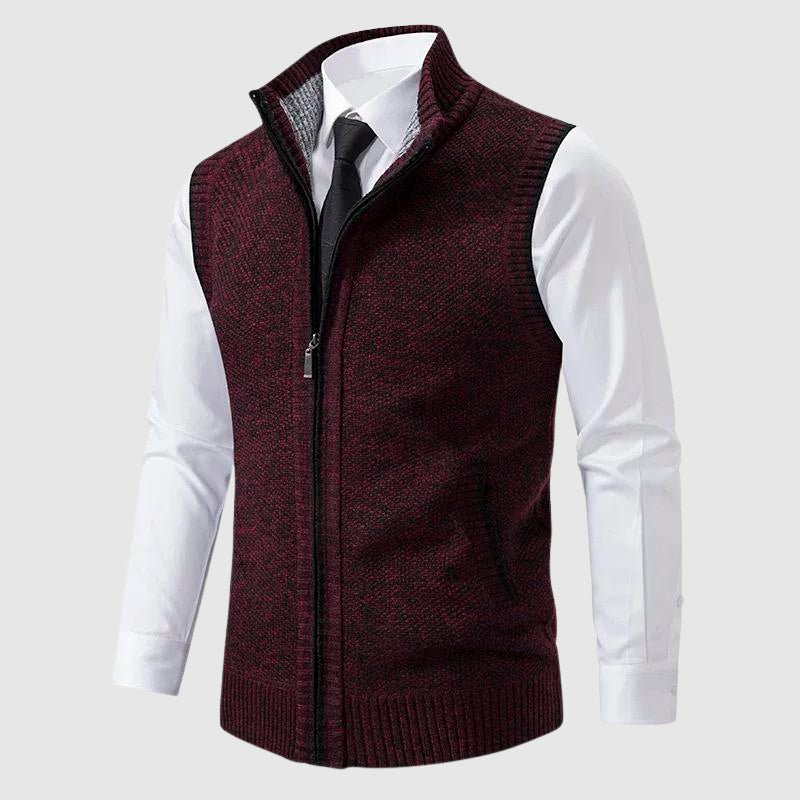 HUGO LAURENT™ | Full-Zip Sweater Vest