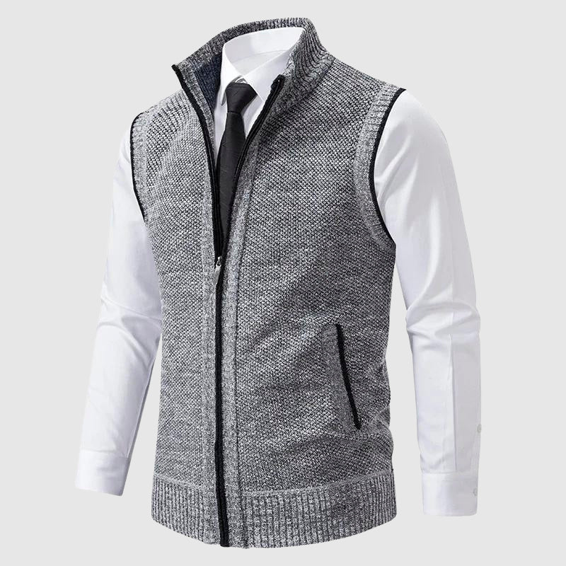HUGO LAURENT™ | Full-Zip Sweater Vest