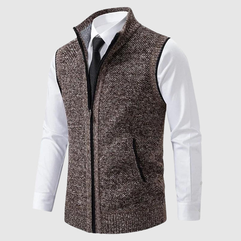 HUGO LAURENT™ | Full-Zip Sweater Vest