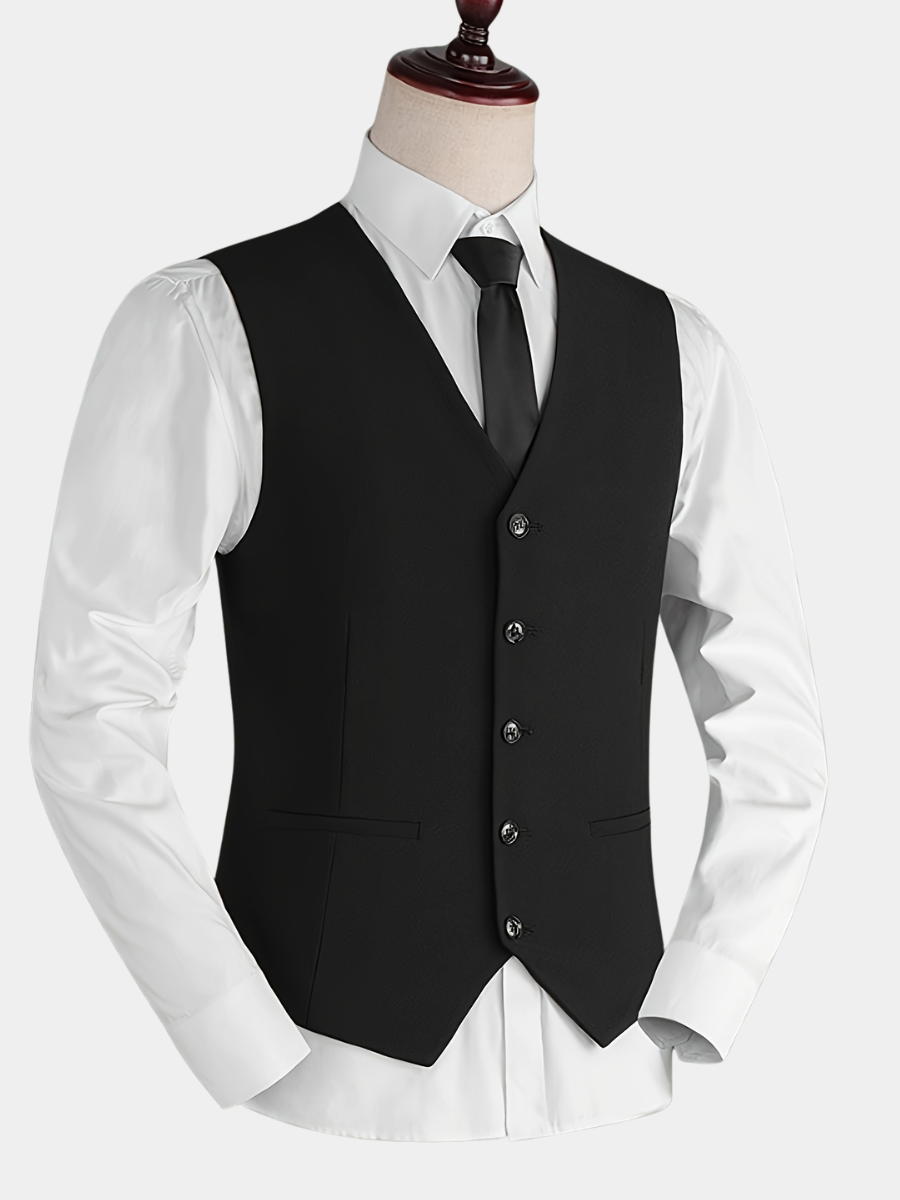 HUGO LAURENT™ | Men's Business Suit Vest