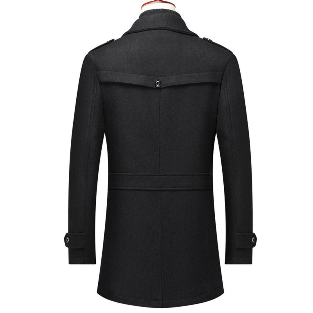 HUGO LAURENT™ | Double Collar Coat