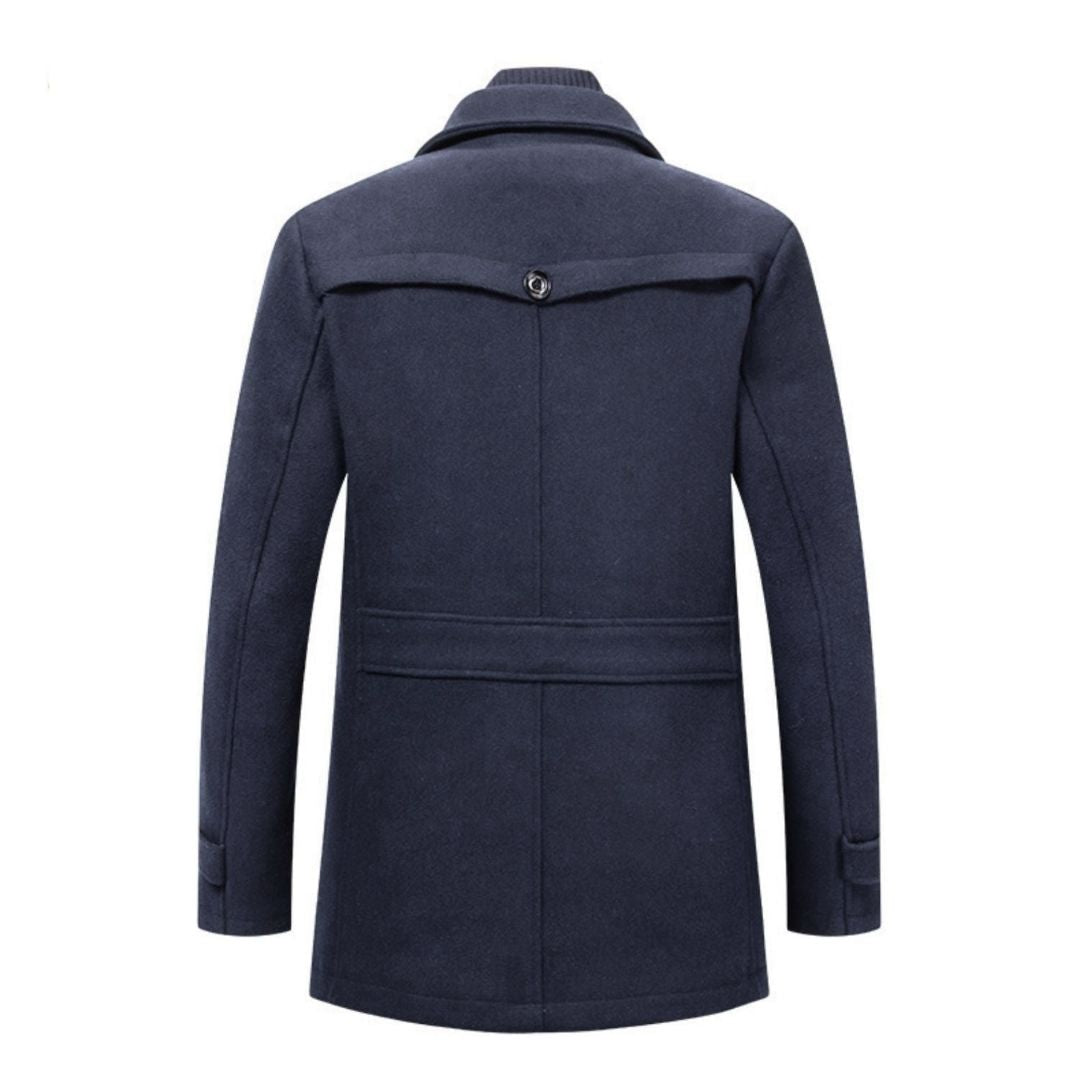 HUGO LAURENT™ | Double Collar Coat