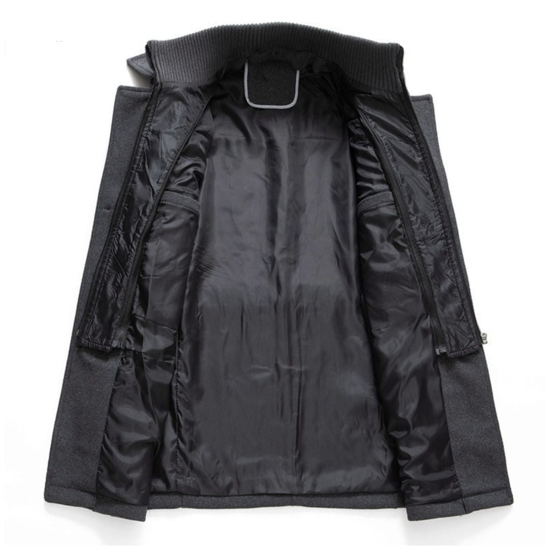 HUGO LAURENT™ | Double Collar Coat