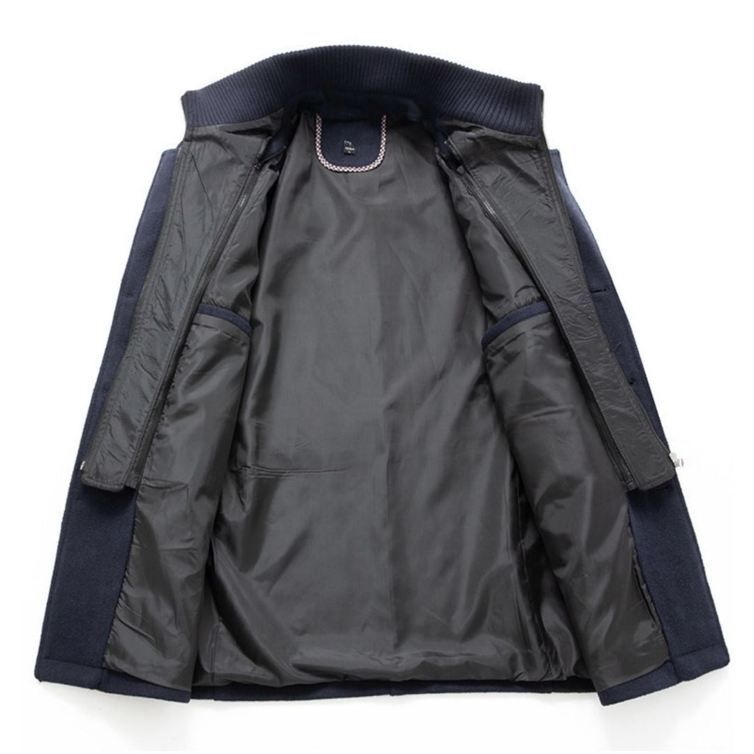 HUGO LAURENT™ | Double Collar Coat