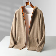 HUGO LAURENT™ | Napoli Reversible Cashmere Hoodie