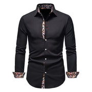 HUGO LAURENT™ | Paisley-Trim Shirt