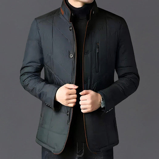 HUGO LAURENT™ | Men's Insulated Fur-Collar Winter Jacket