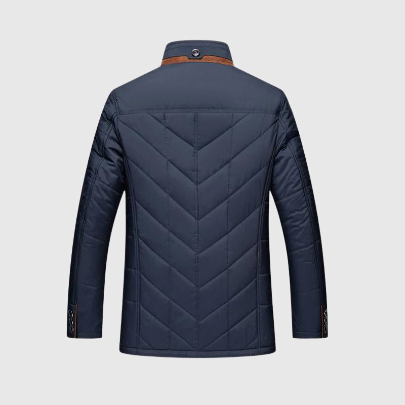 HUGO LAURENT™ | Men's Insulated Fur-Collar Winter Jacket