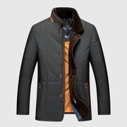 HUGO LAURENT™ | Men's Insulated Fur-Collar Winter Jacket