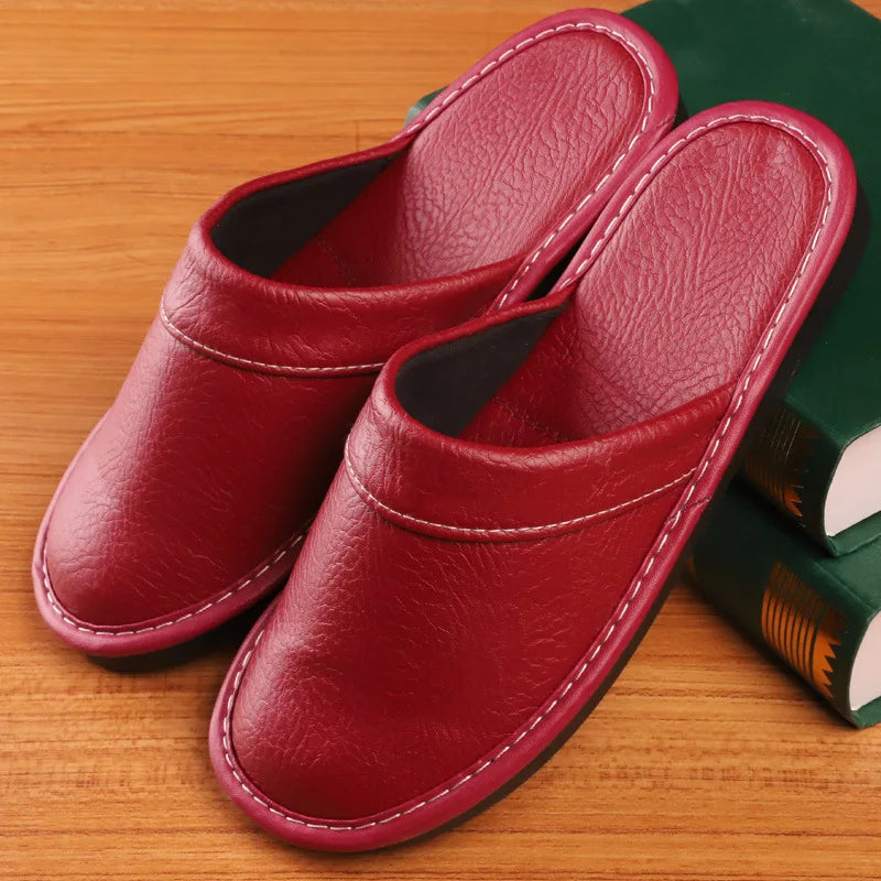 HUGO LAURENT™ | Men's Leather Slippers