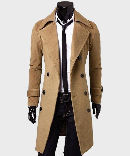 HUGO LAURENT™ | DOUBLE-BREASTED WOOL COAT