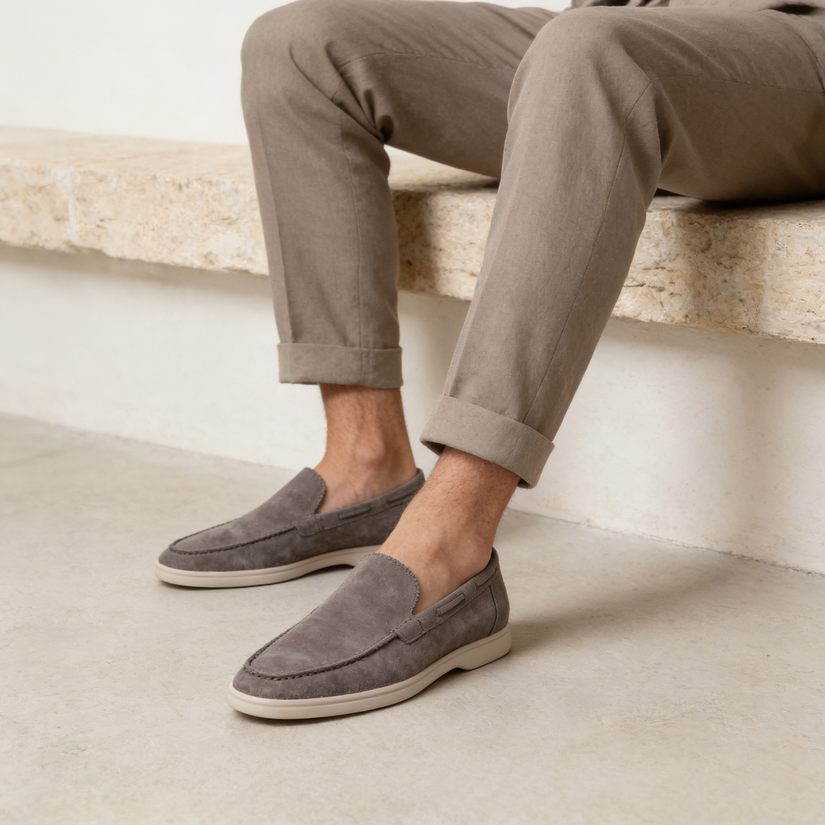 HUGO LAURENT™ | Men's Suede Loafers