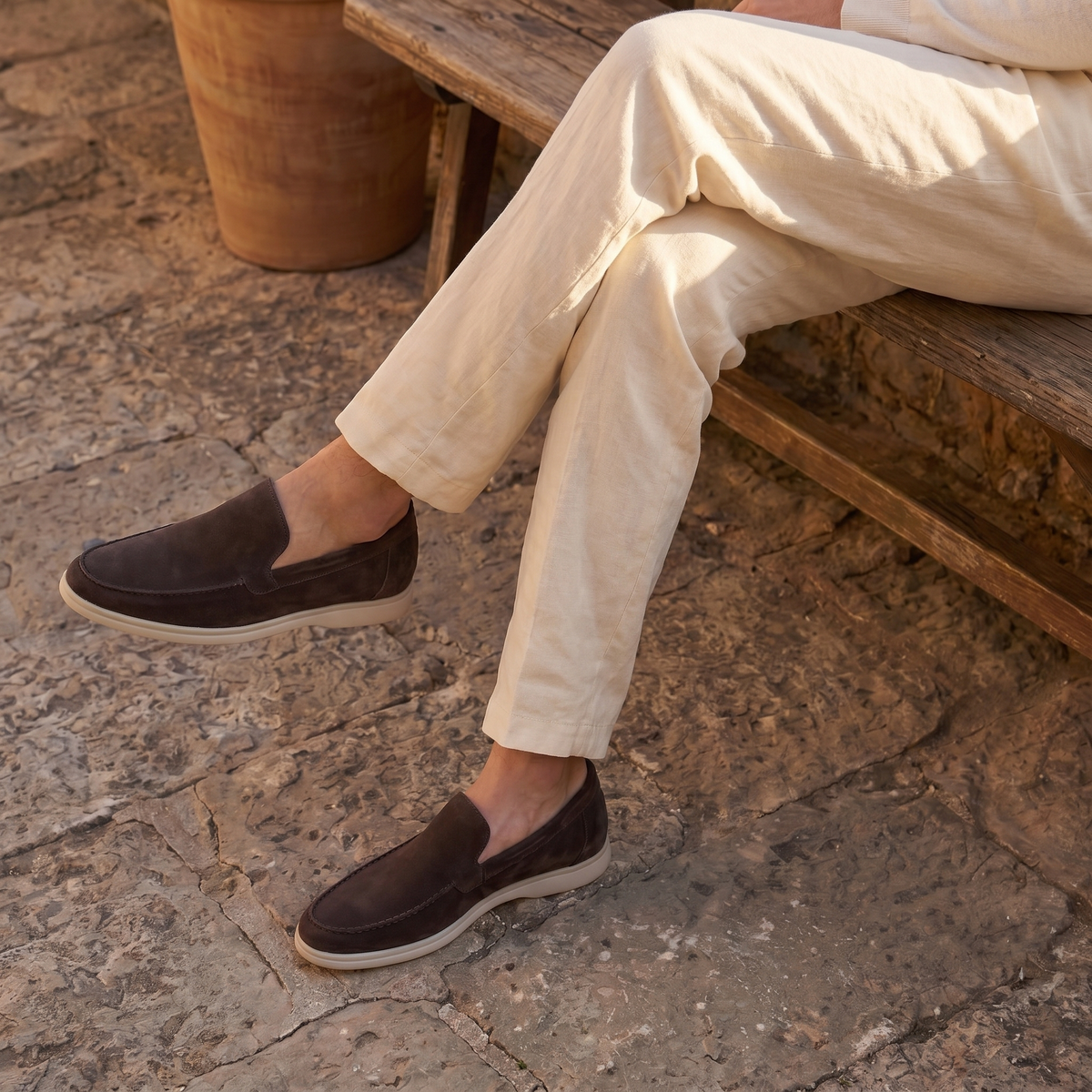 HUGO LAURENT™ | Men's Suede Loafers