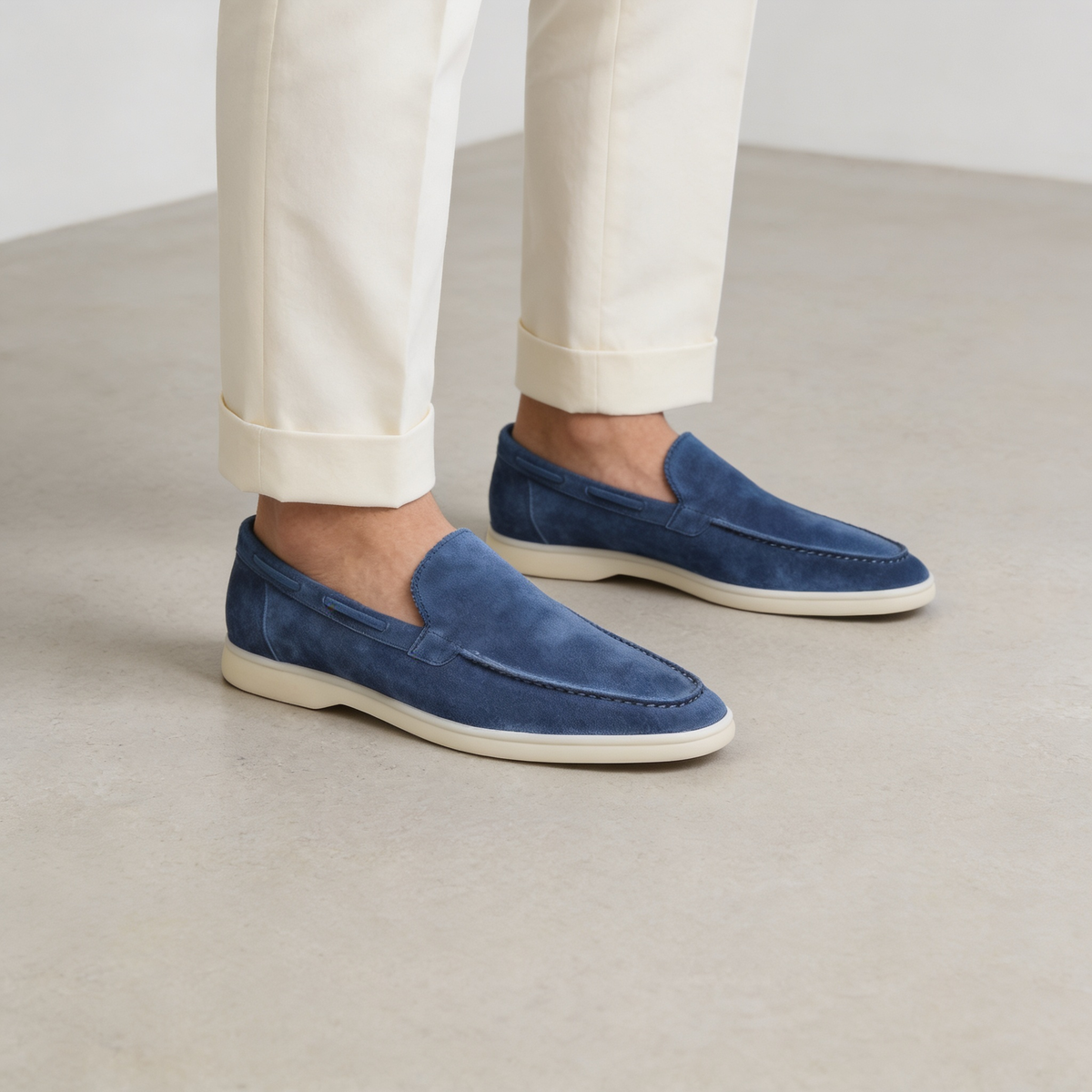 HUGO LAURENT™ | Men's Suede Loafers