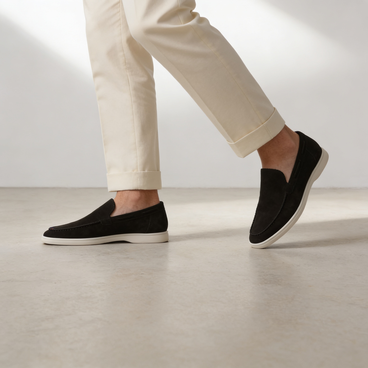 HUGO LAURENT™ | Men's Suede Loafers