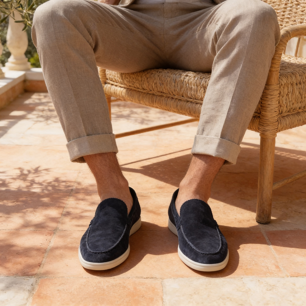 HUGO LAURENT™ | Men's Suede Loafers