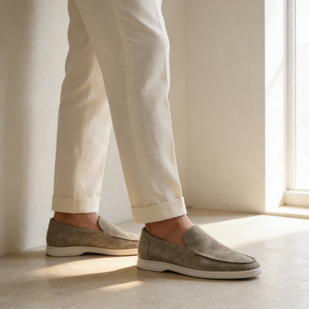 HUGO LAURENT™ | Men's Suede Loafers