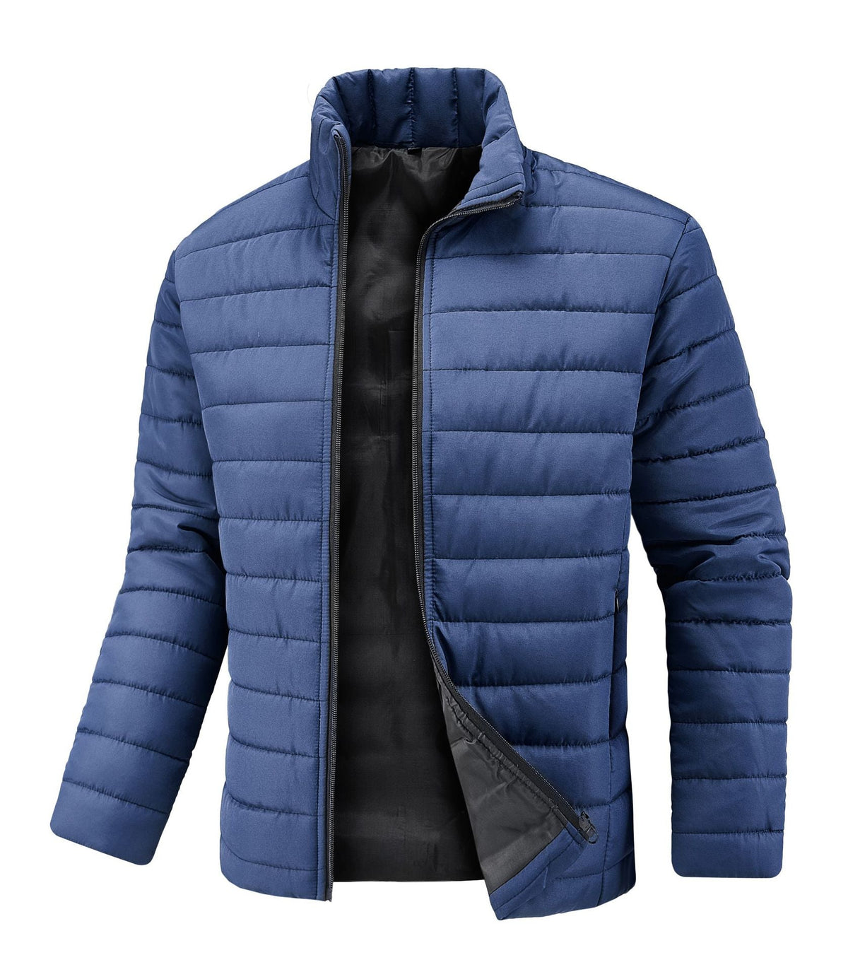 HUGO LAURENT™ | Padded Stand-Collar Coat for Men
