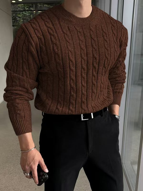 HUGO LAURENT™ | TWISTED KNIT SWEATER FOR MEN