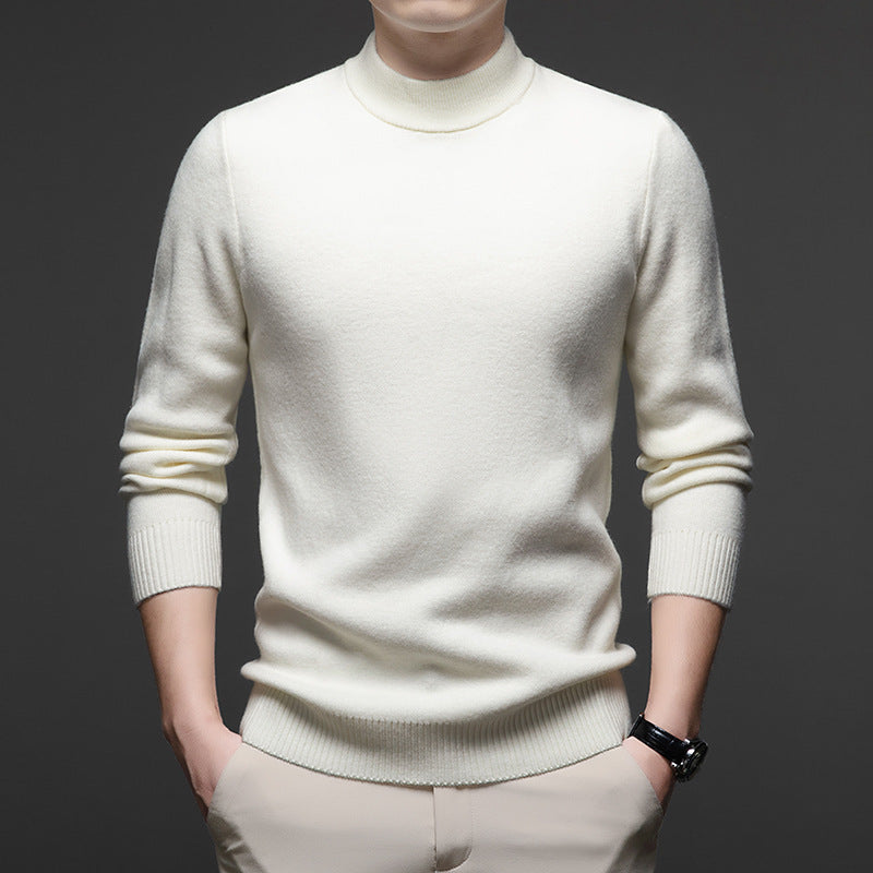 HUGO LAURENT™ | Ribbed High-Neck Sweater for Men