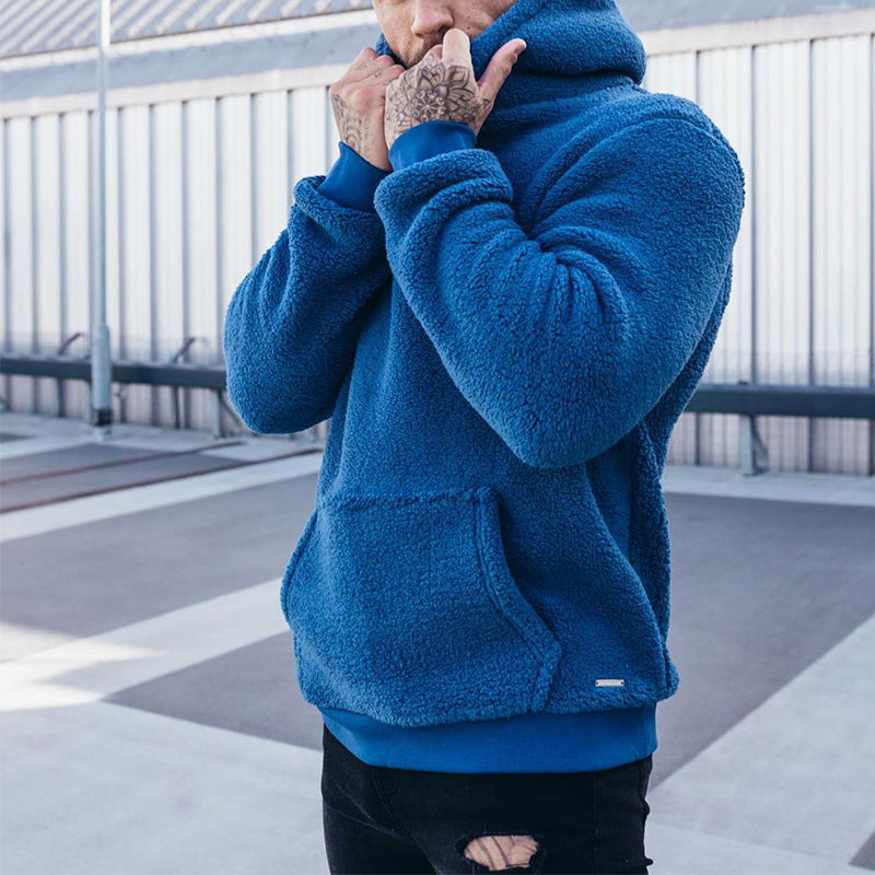 HUGO LAURENT™ | Men's Plush Hooded Zip-Up Hoodie