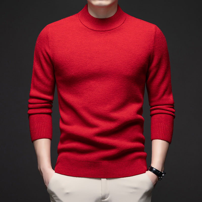 HUGO LAURENT™ | Ribbed High-Neck Sweater for Men