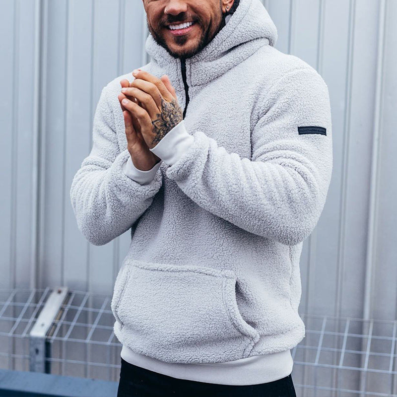 HUGO LAURENT™ | Cozy Knit Hoodie for Men