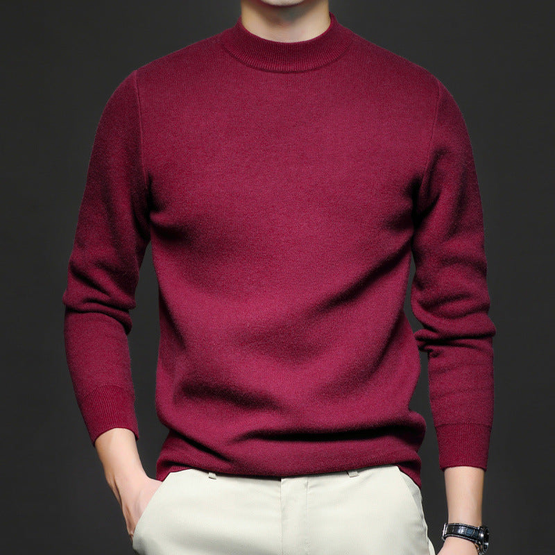 HUGO LAURENT™ | Ribbed High-Neck Sweater for Men